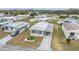 Aerial view of manufactured home community, showing surrounding homes at 36905 Beth Ave, Zephyrhills, FL 33542