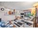 Open living space with views of the kitchen and dining areas at 36905 Beth Ave, Zephyrhills, FL 33542