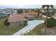 Aerial view of house and driveway at 3734 Topsail Trl, New Port Richey, FL 34652