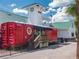 Quaint train depot converted into a restaurant at 458 Grant St, Dunedin, FL 34698