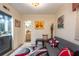 Comfortable den with sleeper sofa, artwork, and access to bathroom at 5020 Bayshore Blvd # 403, Tampa, FL 33611