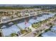 Luxury home community with waterfront properties and lush landscaping at 705 Pinckney Dr, Apollo Beach, FL 33572