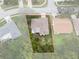 Aerial view showing house location and lot lines at 8130 Merrimac Dr, Port Richey, FL 34668