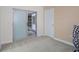 Spacious bedroom with sliding glass doors leading to exterior at 8130 Merrimac Dr, Port Richey, FL 34668