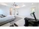Spacious main bedroom with room for home gym equipment at 8459 Harvey Walden Dr, Plant City, FL 33565