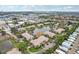 Aerial view showing location of condo community near lake at 10263 Gandy N Blvd # 2206, St Petersburg, FL 33702