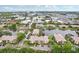 Aerial view showing condo community and surrounding area at 10263 Gandy N Blvd # 2206, St Petersburg, FL 33702