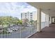 Private balcony overlooking the community at 1200 Country Club Dr # 6206, Largo, FL 33771