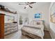 Bright bedroom with a comfortable bed and plenty of storage at 13630 Forest Lake Dr, Largo, FL 33771