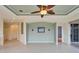 Open dining area with tile floors and recessed lighting at 1950 Sterling Glen Ct, Sun City Center, FL 33573