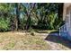 Private backyard with lush landscaping at 2002 E Ellicott St, Tampa, FL 33610