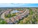 Aerial view showcasing home's location in community at 20105 Umbria Hill Dr, Tampa, FL 33647