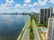 Aerial view of waterfront community and cityscape at 2109 Bayshore Blvd # 602, Tampa, FL 33606