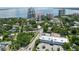 Aerial view of neighborhood with building and waterfront at 2109 Bayshore Blvd # 602, Tampa, FL 33606