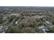 Aerial view of property showing surrounding area and lot size at 26451 Glenhaven Rd, Wesley Chapel, FL 33544