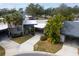 Aerial view of condo community, highlighting the unit's location and surroundings at 2650 Barksdale Ct, Clearwater, FL 33761