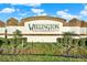 Wellington at Seven Hills 55+ community entrance at 276 Rochester St, Spring Hill, FL 34609