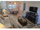 Bright living room with comfy seating and a dining area at 3001 58Th S Ave # 203, St Petersburg, FL 33712