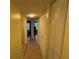 Clean hallway with tile flooring and multiple closets at 3001 58Th S Ave # 701, St Petersburg, FL 33712