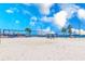 Beach volleyball court with ocean views at 3010 59Th S St # 201, Gulfport, FL 33707