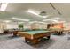 Community game room with multiple billiard tables at 3010 59Th S St # 201, Gulfport, FL 33707