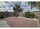 Backyard patio with fire pit area at 3435 Roxbury Dr, Holiday, FL 34691