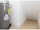 Clean utility closet with water heater at 3630 E North Bay St, Tampa, FL 33610