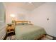 Bright bedroom with double bed and wood floors at 4056 18Th S Ave, St Petersburg, FL 33711