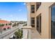 Enjoy ocean views from this spacious balcony overlooking the city at 470 Mandalay Ave # 306, Clearwater Beach, FL 33767