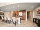 Spacious kitchen featuring granite countertops and modern cabinetry at 470 Mandalay Ave # 306, Clearwater Beach, FL 33767