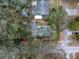 Housetop view showing the home's size and lot in relation to surrounding houses at 5402 8Th S Ave, Gulfport, FL 33707