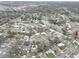 Aerial view showing home's location in the neighborhood at 553 Lake Hill Ln, Largo, FL 33771