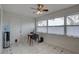 Bright dining nook with window seating at 553 Lake Hill Ln, Largo, FL 33771