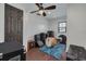 Bedroom with drum set and plenty of space at 605 7Th N St, St Petersburg, FL 33701