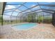 Enjoy this refreshing, screened pool area at 6645 Current Dr, Apollo Beach, FL 33572