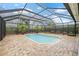 Enjoy this refreshing, screened pool area at 6645 Current Dr, Apollo Beach, FL 33572