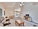 Bright living room with hardwood floors and high ceilings at 803 Innergary Pl, Valrico, FL 33594