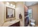 Bathroom with granite vanity and shower/tub combo at 832 13Th N Ave, St Petersburg, FL 33701