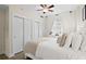 Spacious bedroom with double closets and a comfortable bed at 1120 E Kennedy Blvd # 413, Tampa, FL 33602