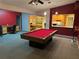 Game room featuring a pool table and office space at 13986 Bonnie Brae Dr, Largo, FL 33774