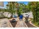 Relaxing backyard with fire pit and seating area at 1437 Park St, Clearwater, FL 33755