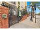 Secure gated entrance to the building at 1910 E Palm Ave # 8214, Tampa, FL 33605