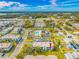 Arial view highlighting building location and waterfront proximity at 231 S Mcmullen Booth Rd # 54, Clearwater, FL 33759