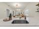 Modern kitchen island with white quartz countertop and gold faucet at 2860 4Th S Ave, St Petersburg, FL 33712