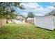 Large backyard with shed and guest house at 310 W Hilda St, Tampa, FL 33603