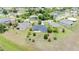 Aerial view showcasing house, backyard, and surrounding homes at 364 San Ambrosio St, Punta Gorda, FL 33983