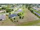 Aerial view of house showing backyard, landscaping, and neighborhood at 364 San Ambrosio St, Punta Gorda, FL 33983