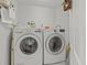 Laundry room with LG washer and dryer at 4994 Klosterman Oaks Blvd, Palm Harbor, FL 34683