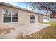 Spacious back patio with ample space for outdoor furniture at 10010 Bucklin St, Tampa, FL 33625