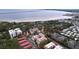 Aerial showing location of condo community near water at 1012 Pearce Dr # 211, Clearwater, FL 33764